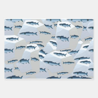 Fisch-Geschenkpapier Geschenkpapier Set