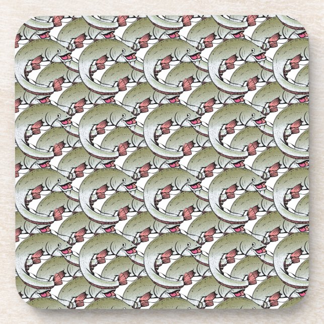 Fisch Getränkeuntersetzer (Vorderseite)