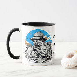 Fisch glücklich Big Fish Quote Tasse