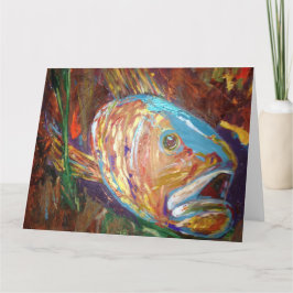 Fisch Grußkarte, Umschläge inklusive Karte