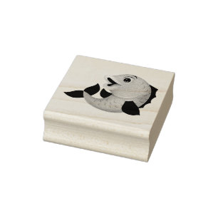 Fisch Gummistempel