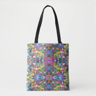 Fisch-Hexagone Tasche
