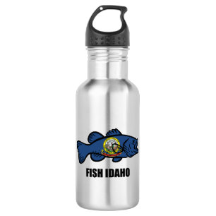 Fisch Idaho Edelstahlflasche