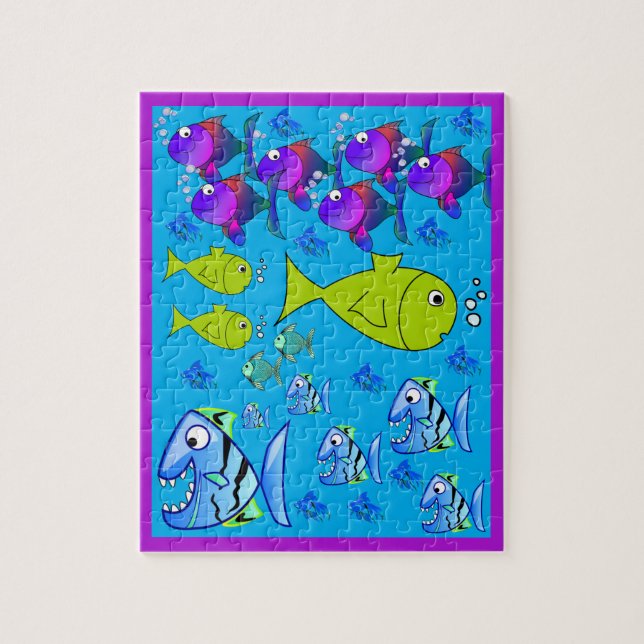 Fisch Jigsaw Puzzle (Vertikal)