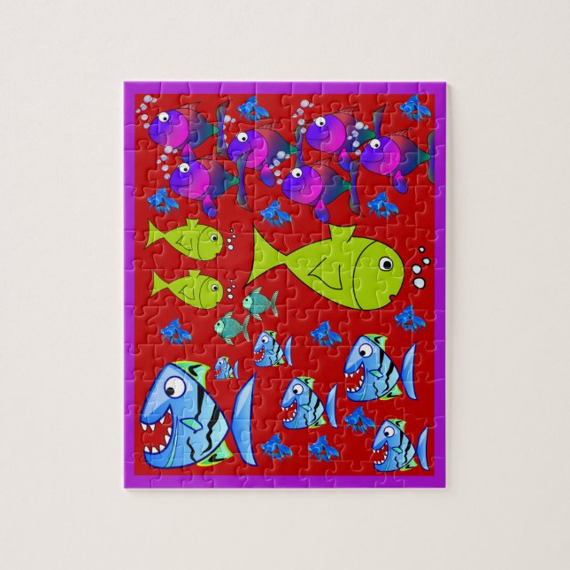 Fisch Jigsaw Puzzle (Vertikal)