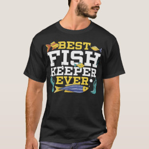Fisch Keeper Aquarium Junkie Aquarist Saltwater Ta T-Shirt