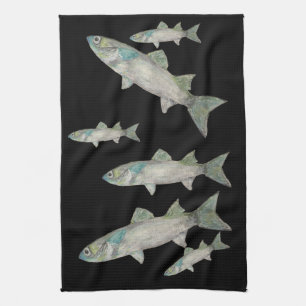 Fisch Küchenhandtuch Geschirrtuch