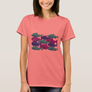Fisch-Lachse T-Shirt