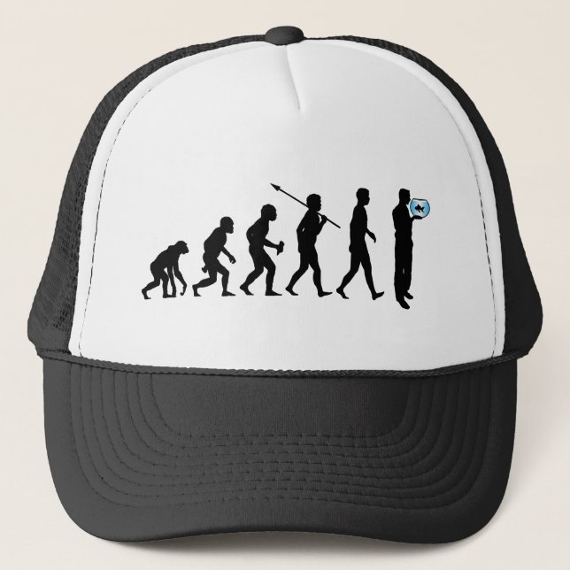 Fisch-Liebhaber Truckerkappe (Vorderseite)