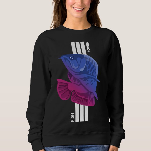 Fisch Lover 690 Sweatshirt (Vorderseite)