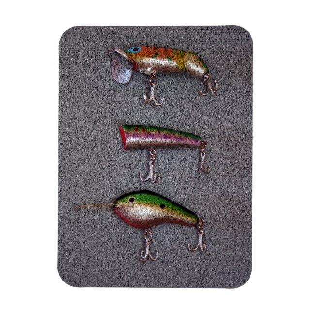 Fisch Lure Magnet (Vertikal)