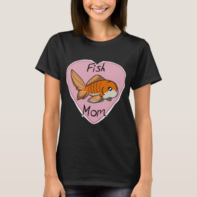 Fisch Mama T-Shirt (Vorderseite)