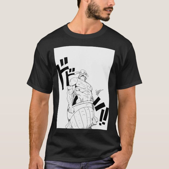 Fisch-Mensch T-Shirt (Vorderseite)