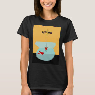 Fisch mich - mit Untertitel T-Shirt