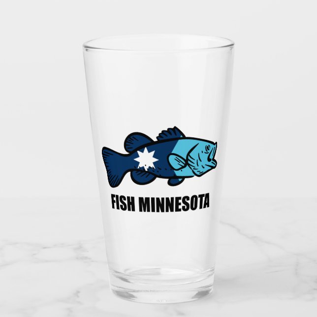 Fisch Minnesota Glas (Vorderseite)