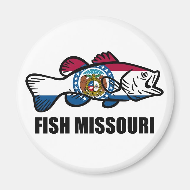 Fisch Missouri Magnet (Vorne)
