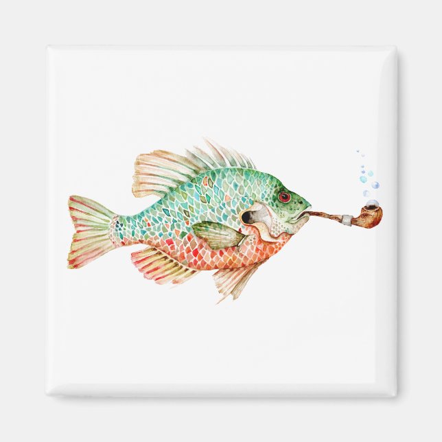 Fisch mit einem Stück Magnet (Vorne)