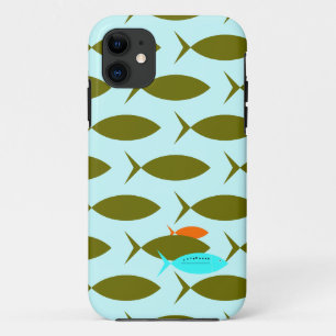 Fisch, modern Case-Mate iPhone hülle