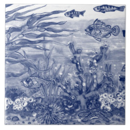 Fisch-Mural Pc.#3 C Fliese