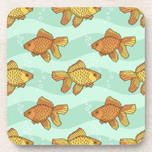 Fisch-Muster Getränkeuntersetzer