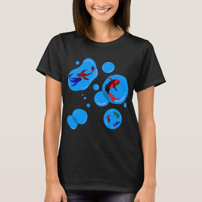 Fisch 'n Blasen T-Shirt (Vorderseite)