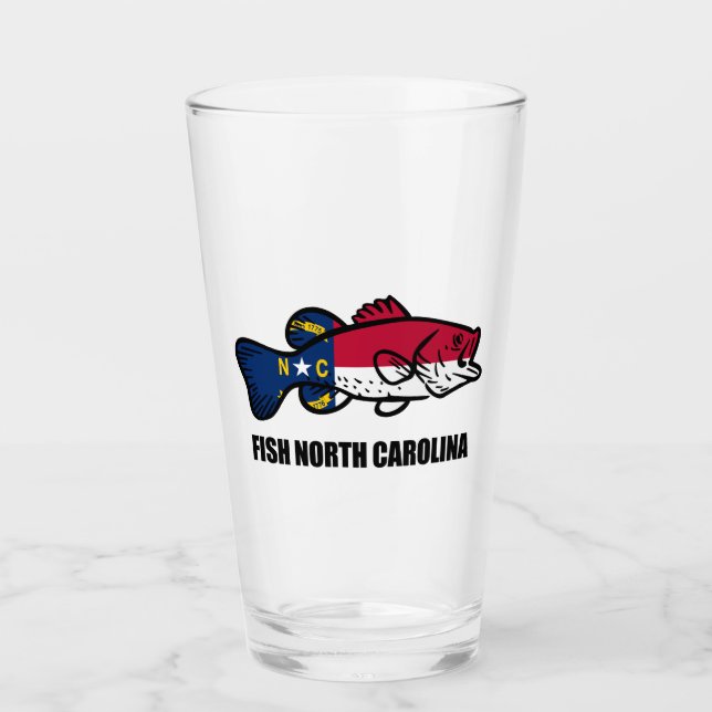 Fisch North Carolina Glas (Vorderseite)