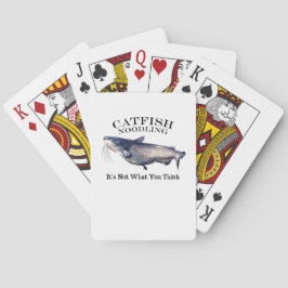 Fisch Nudeln Es ist nicht das, was Sie denken Spielkarten