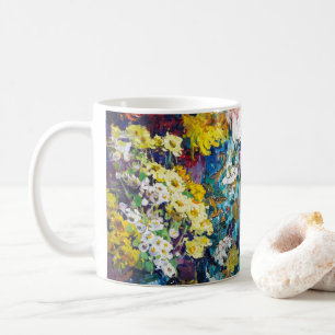 Fisch, Obst und Blume von Kathryn Evelyn Cherry Kaffeetasse