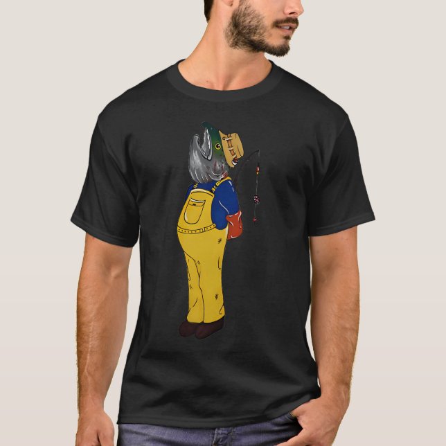 Fisch oder Mensch T-Shirt (Vorderseite)