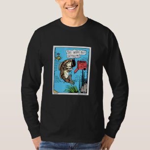 Fisch Outrageous Water Bill Fishing Novelty T-Shirt