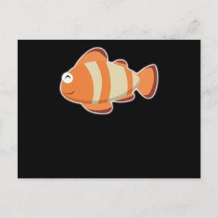 Fisch Ozean Design Wal Schwimmen Seehund Spaß Meer Postkarte