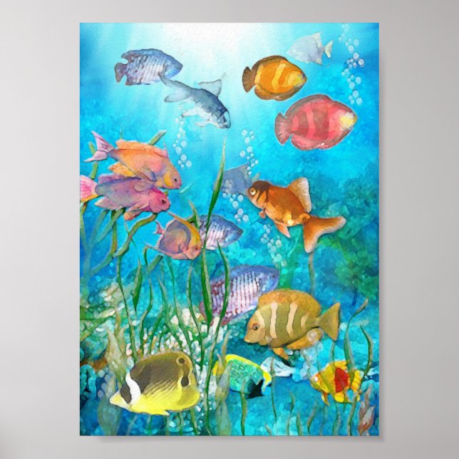 Fisch Poster (Vorne)