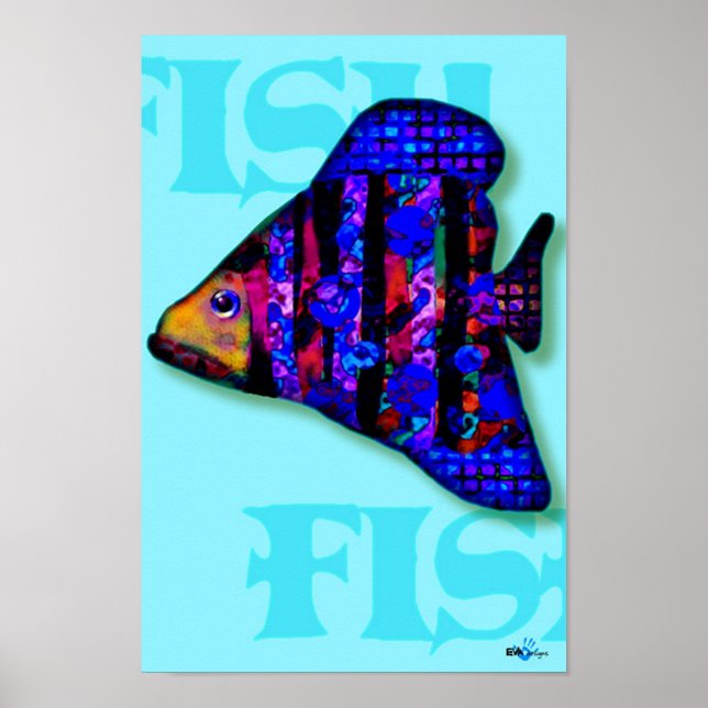 Fisch Poster (Vorne)