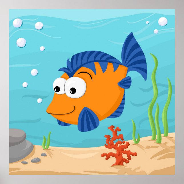 Fisch Poster (Vorne)