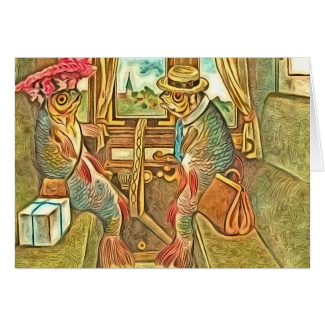 Fisch-Reise-Raum-innere jede Anlässe (Vorderseite (Horizontal))