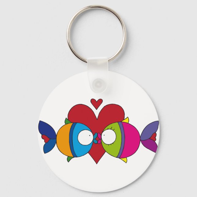 Fisch Schlüsselanhänger (Vorderseite)