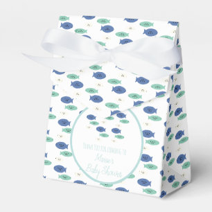 Fisch Schwimmende Blaue Babyparty Geschenkschachtel