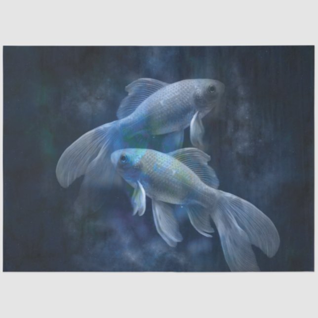 Fisch Seidenpapier (Vorderseite)