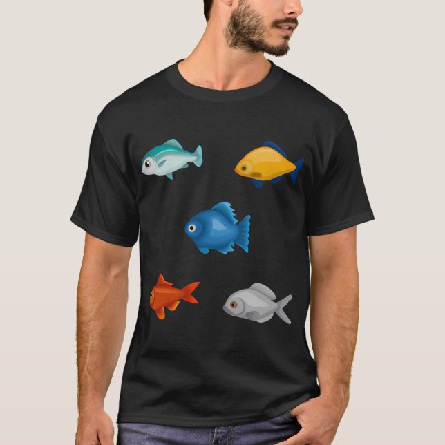 Fisch-Set-Packung T-Shirt (Vorderseite)