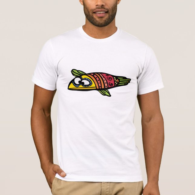 Fisch-Shirt T-Shirt (Vorderseite)