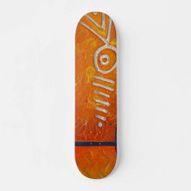 Fisch-Skateboard Skateboard (Vorne)