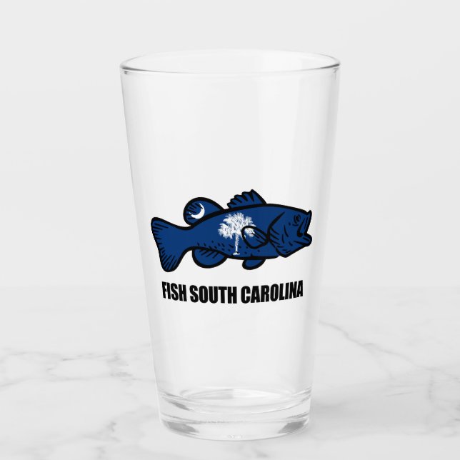 Fisch South Carolina Glas (Vorderseite)