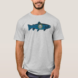 Fisch South Dakota Forelle T-Shirt