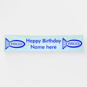 Fisch-Sternenflagge Banner