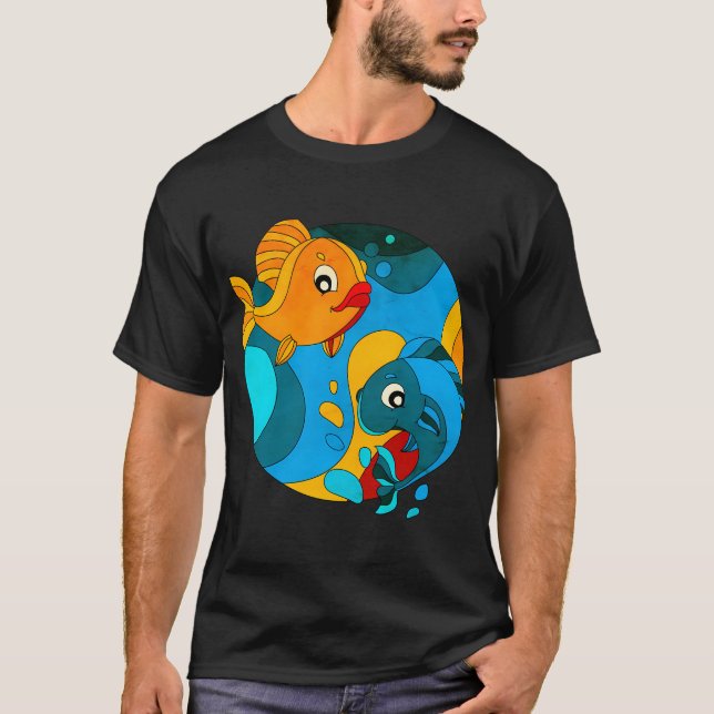 FISCH T-Shirt (Vorderseite)