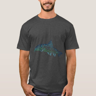 Fisch-T - Shirt, Barbel-T - Shirt, Geschenk für T-Shirt