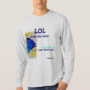 Fisch-T - Shirt "LOL Logan Martin See" Alabama