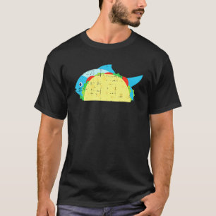 Fisch Taco Funny Feinschmecker Cinco De Mayo Food T-Shirt