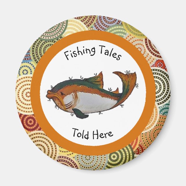 Fisch Tales erzählt Here Magnet (Vorne)