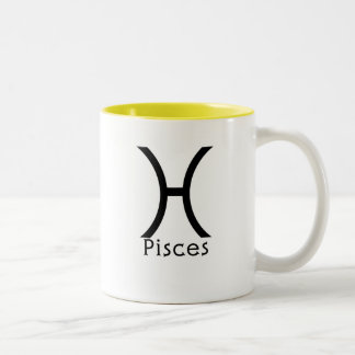 Fisch-Tasse Zweifarbige Tasse